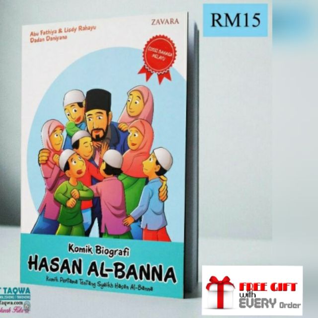 Komik Biografi Hasan Al Banna Shopee Malaysia