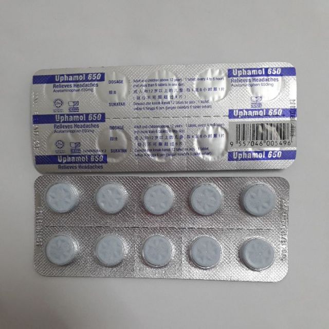 Uphamol 650 dosage