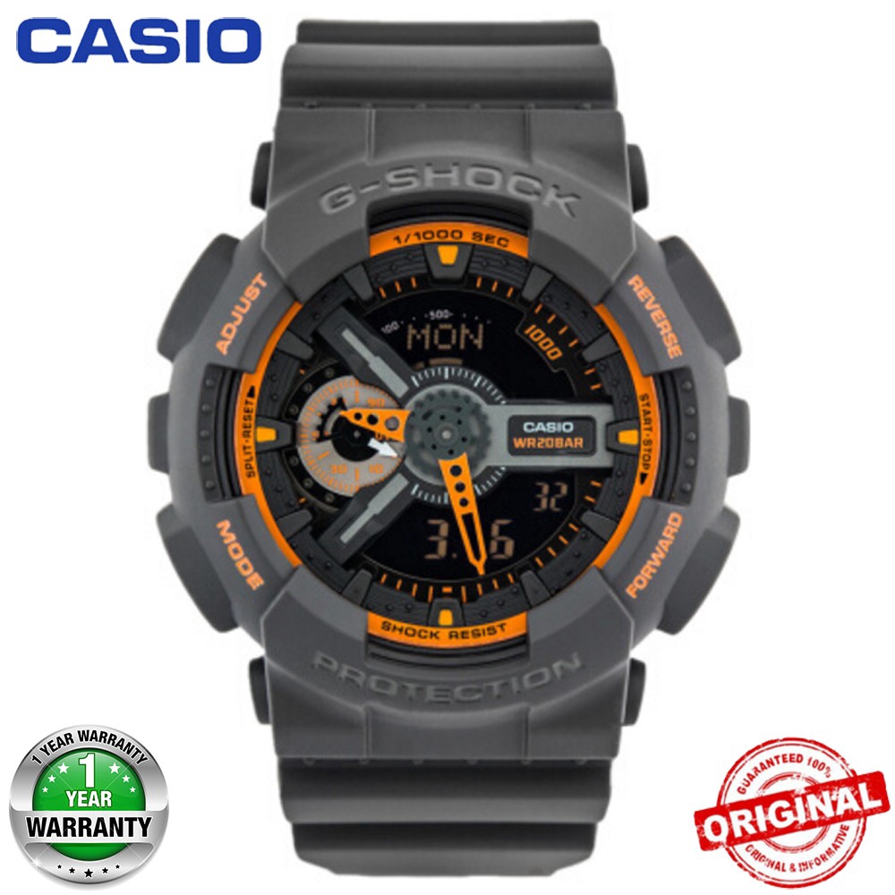 casio g shock wr20bar original