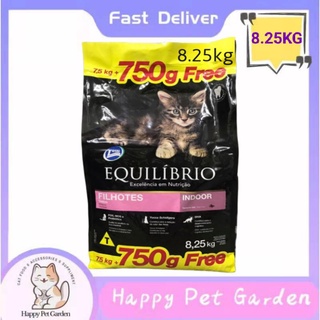 Eq/Equilibrio ( Kitten Indoor) 8.25KG Cat Dry Food /Makanan Kucing ...