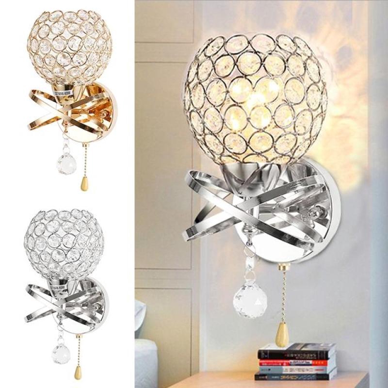 White Warm Wall Lamp Sconce Lampu  Dinding Modern Gagang 