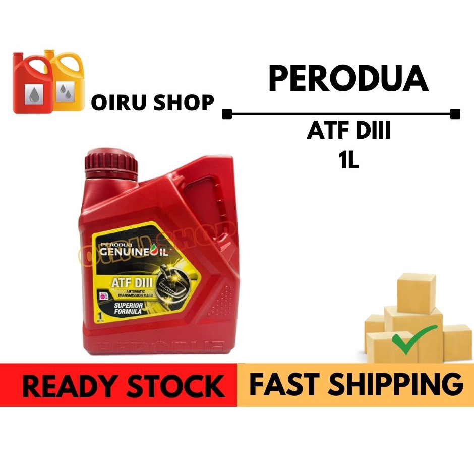 Perodua ATF DIII Green Auto Transmission Fluid Gear Oil 1L Munyak