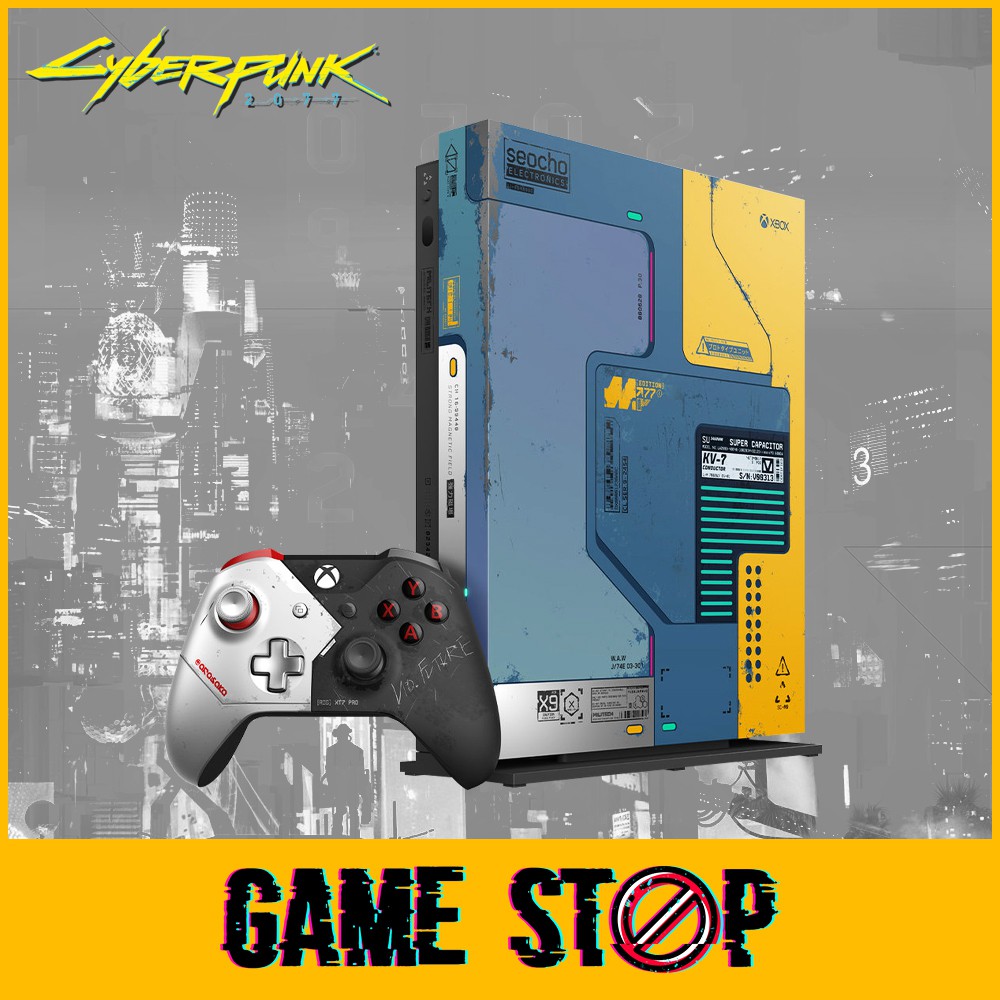 xbox one x cyberpunk 2077 limited edition console