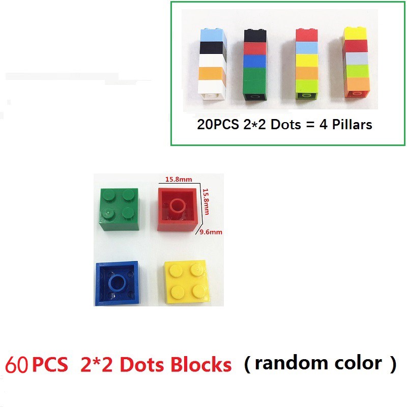 Multi Must Base Plate parts Pillars Disasse 32*32/50*50 Dots Double-sided Building Blocks Baseplate DIY Compatible LEGO - Image 4