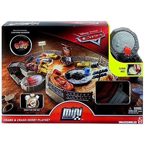 cars 3 mini racers playset