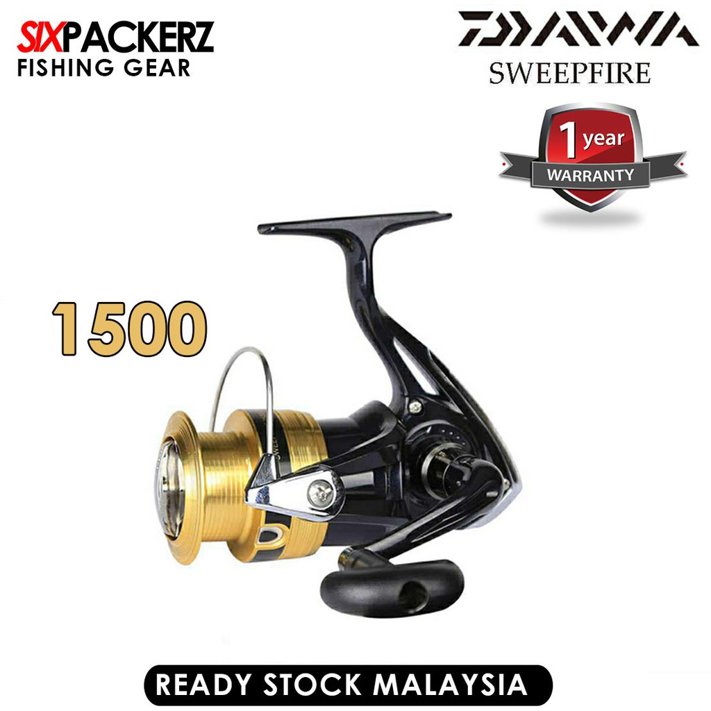 daiwa sweepfire 1500