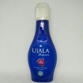 Ujala Supreme Liquid Fabric Whitener Whitening Ujala Cecair Nila Pemutih Baju 75ml And 125ml Shopee Malaysia