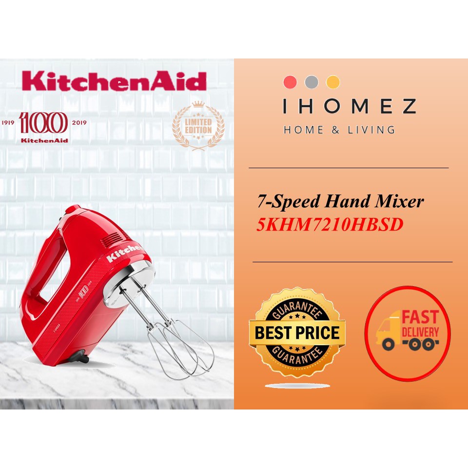 kitchenaid hand mixer 7 speed