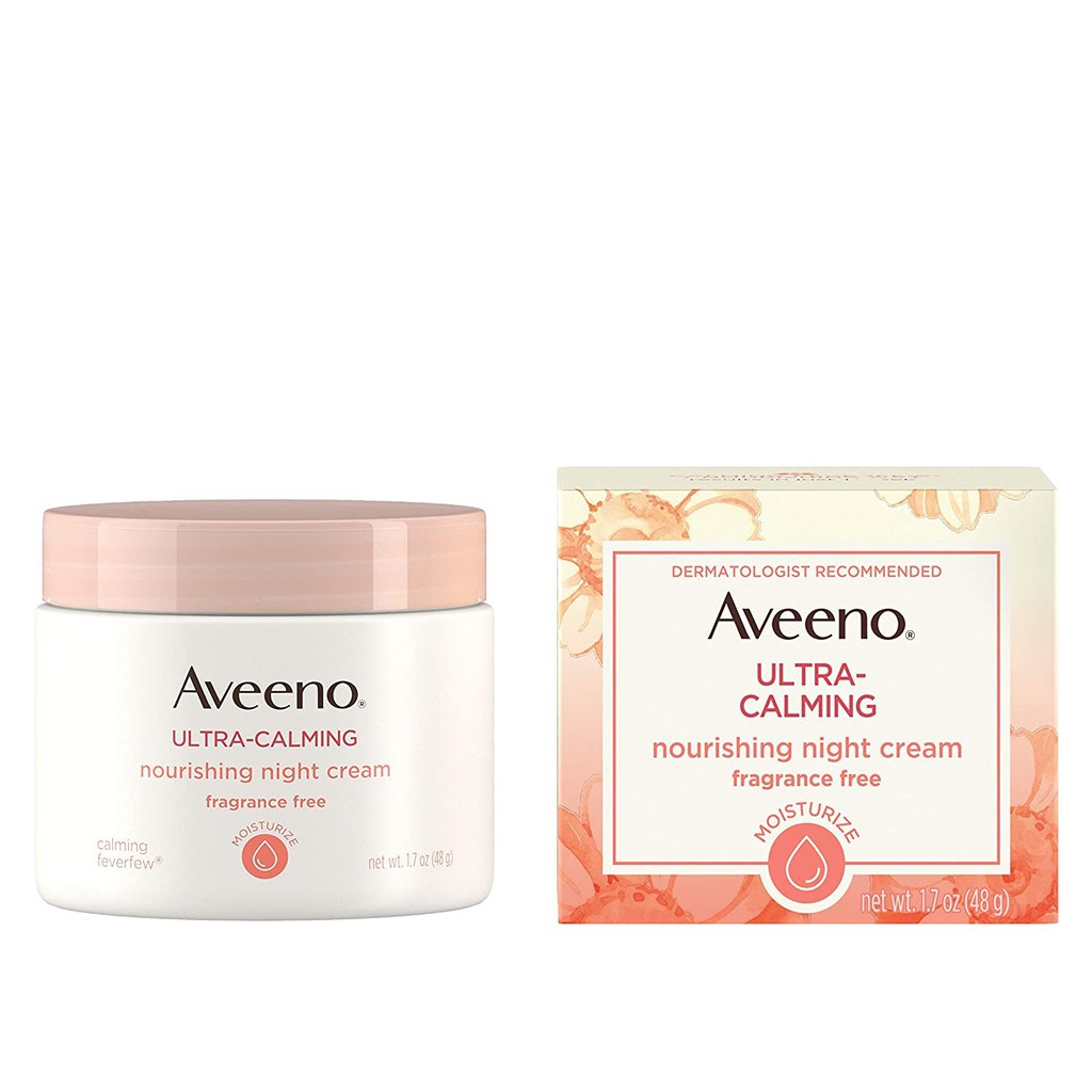 fragrance free night cream for sensitive skin