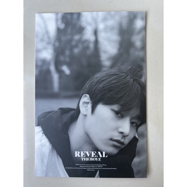 [OFFICIAL] THE BOYZ REVEAL (1st Album) Postcard | Shopee Malaysia