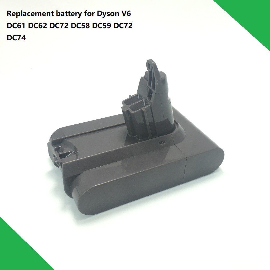 Replacement Li Ion Battery 21 6v 3500mah For Dyson Vacuum Cleaner V6 Shopee Malaysia
