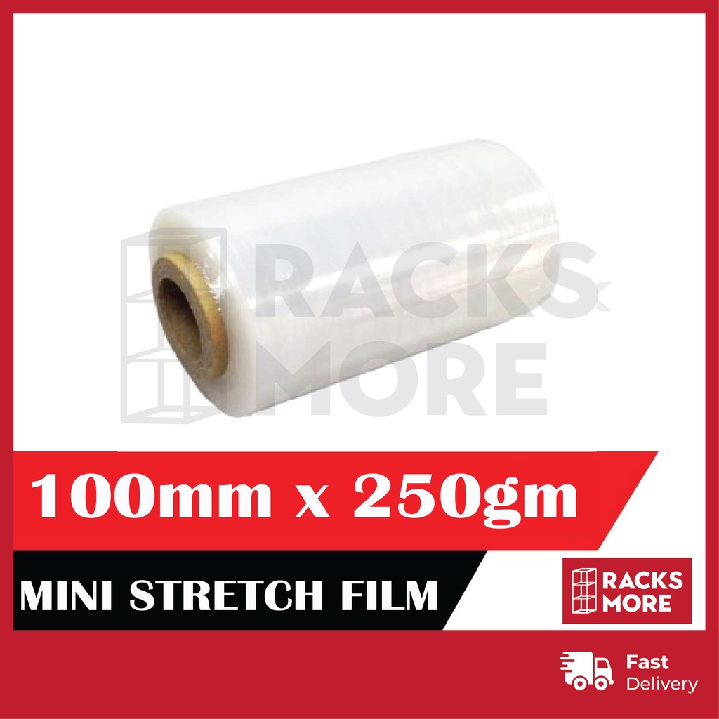 Baby Roll Mini Stretch Film 100mm x 250gm x 1 Roll