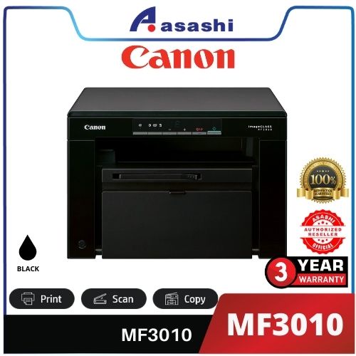 Canon Mf3010 Imageclass Laser Aio Printer (Print,Scan & Copy)