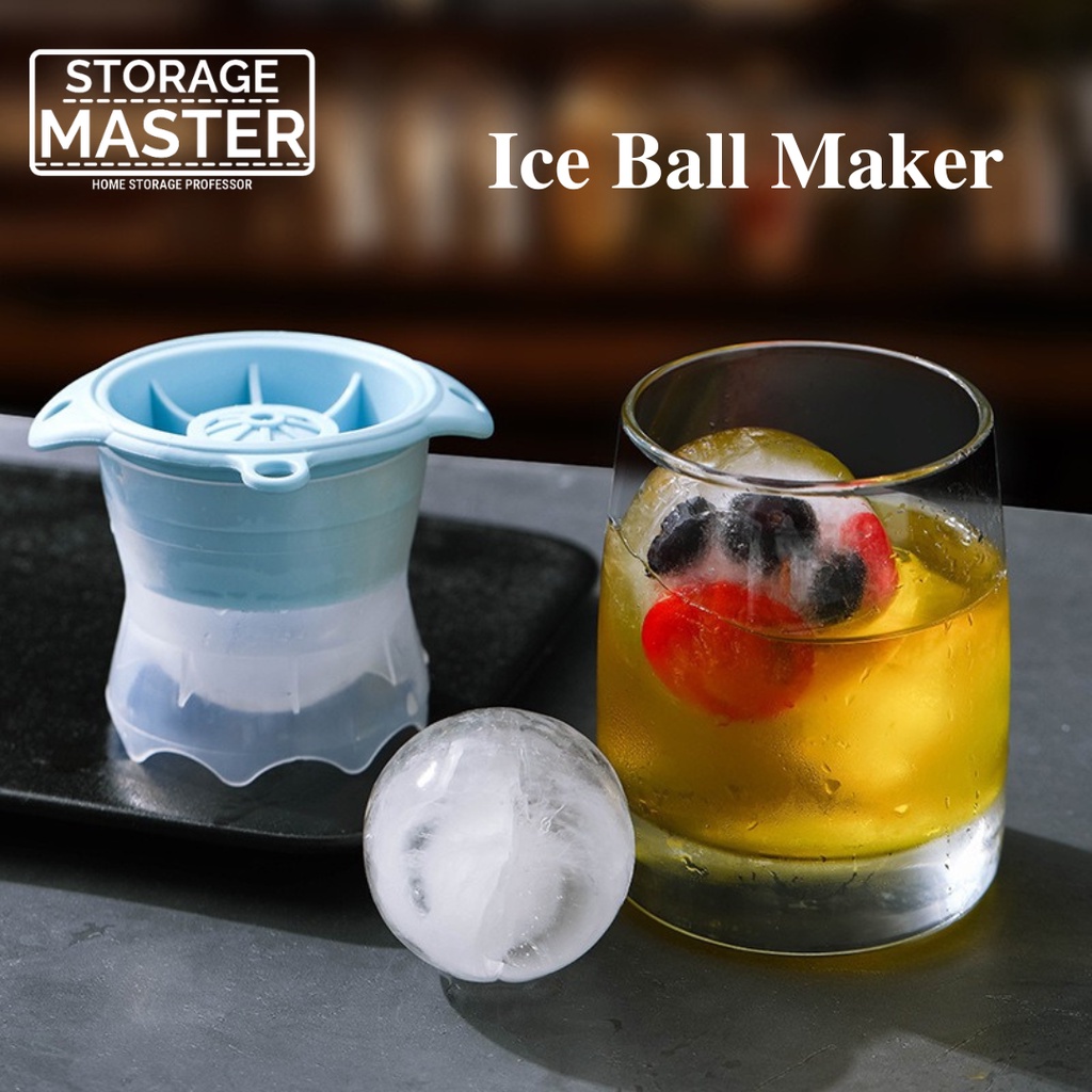 Ice Ball Maker Silicon Mold Ice Ball Spherical Ice Cube