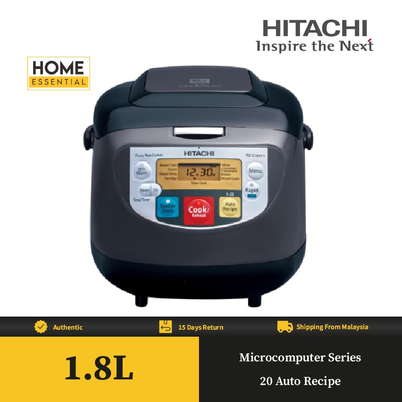 Hitachi rice cooker microcomputer series rz-d18vfy obk | BeeCost