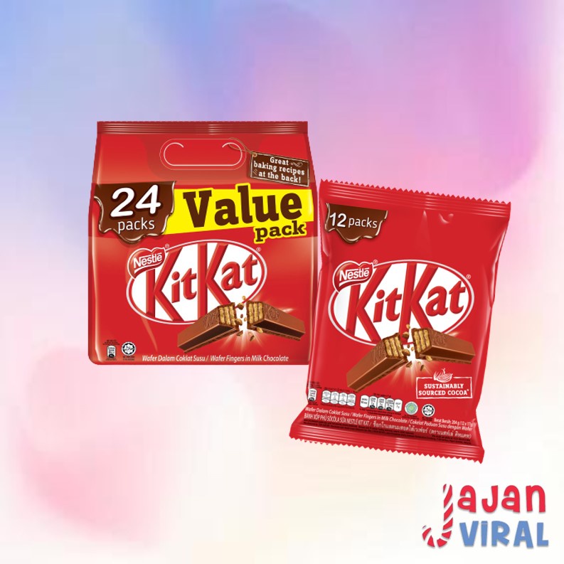 [ HALAL] Chocolate Nestle Kitkat Wafer 12 Pack / 24 Pack Shopee Malaysia