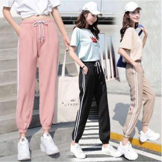 Seamoon Readystock Malay Korean Women Pants Plus Size Sports Jogger Harem Long Trousers Long Pants Pants Seluar 运动裤 Shopee Malaysia