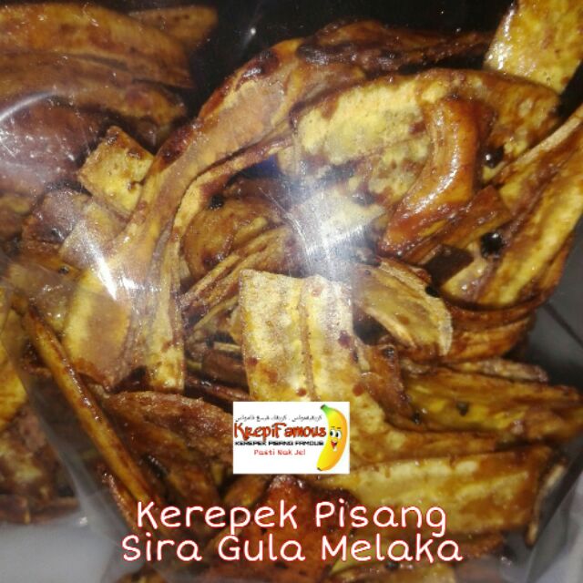 Kerepek Pisang Sira Gula Melaka Shopee Malaysia