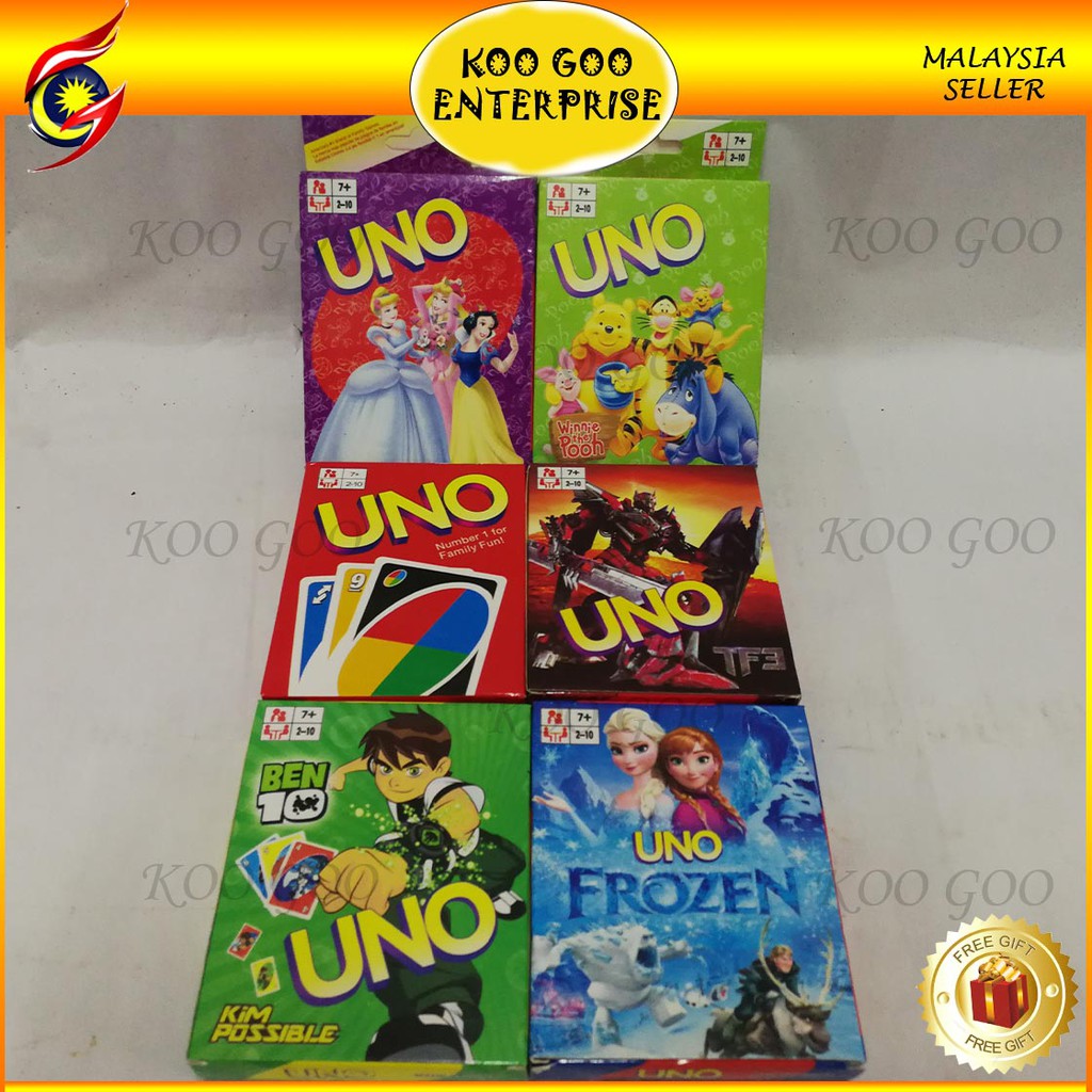 CARD GAME BEUTIFUL CARTOON FAMILY GAME CHILDHOOD HALAL Shopee Malaysia