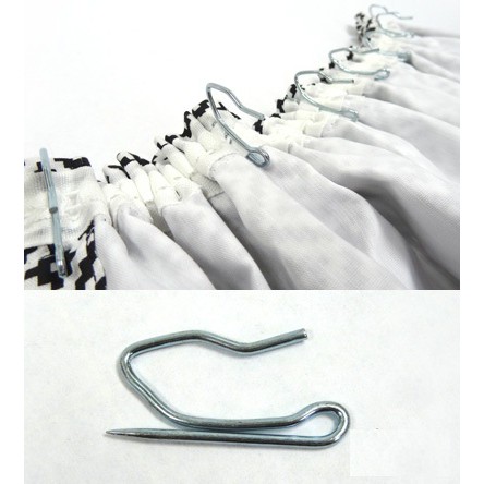 Langsir Curtain Pin Hooks End Hook 1 3 10pcs