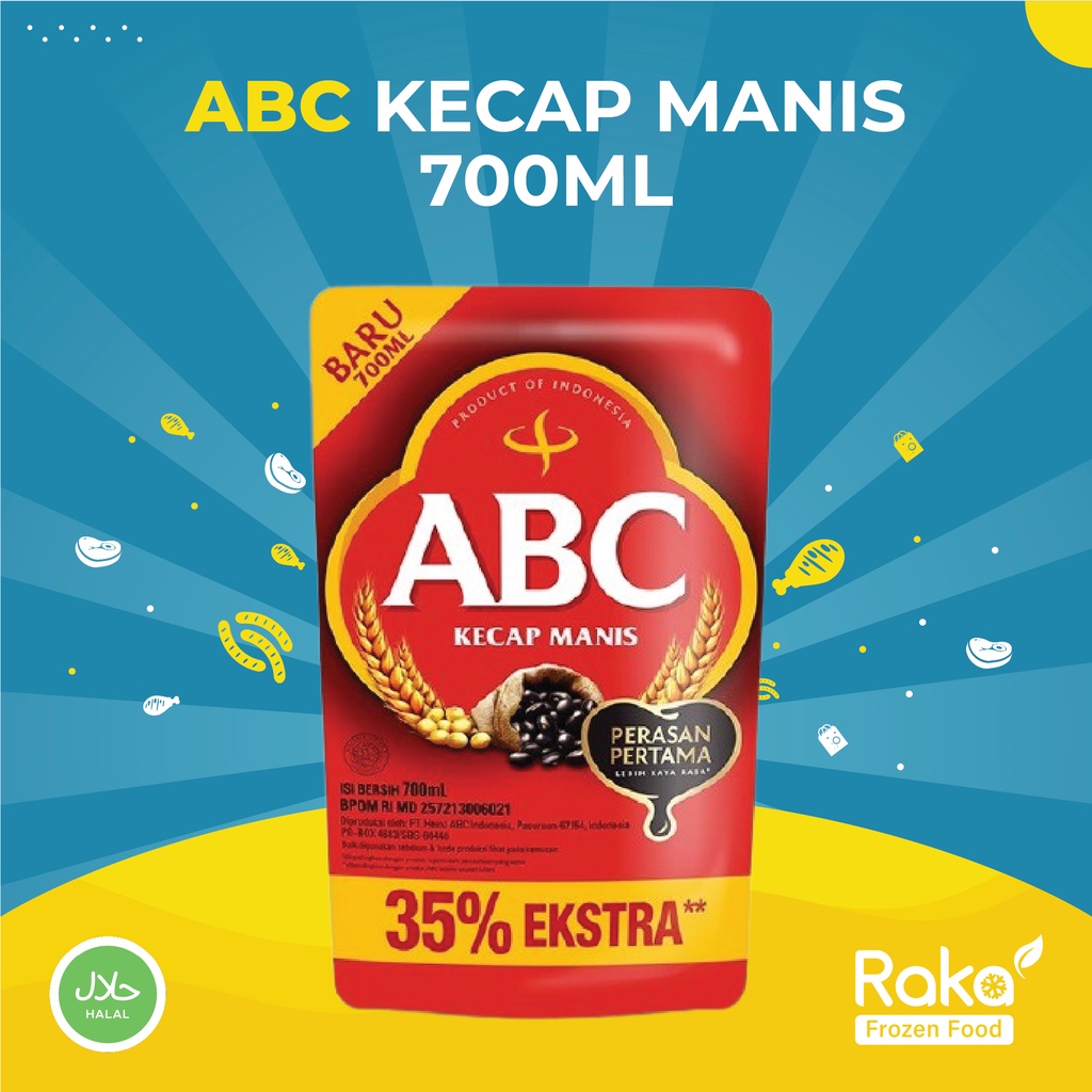 Abc Sweet Soy Sauce 700ml | Shopee Malaysia