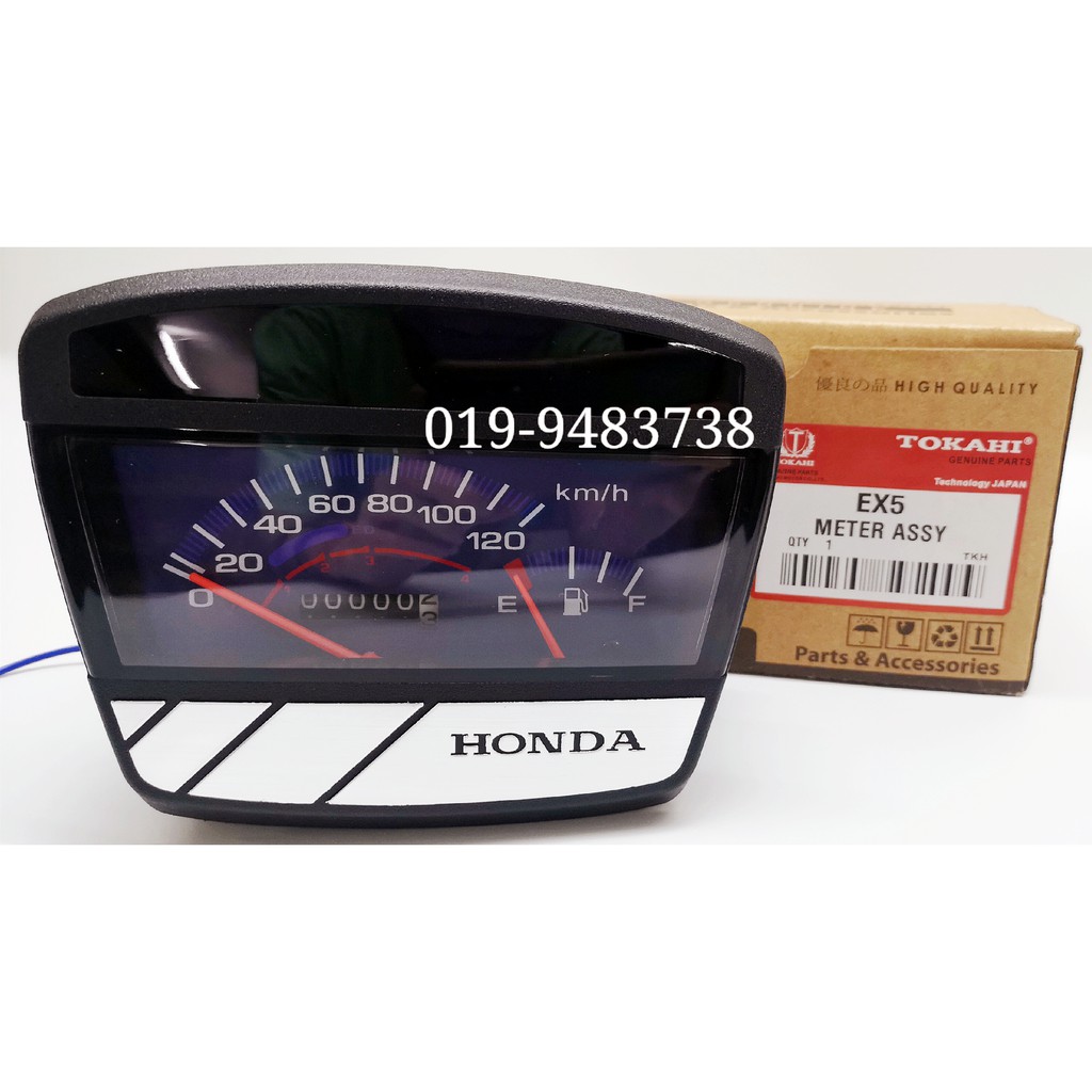TOKAHI Meter Assy Honda EX5HP Speedometer EX5 Hi Power Complete Set