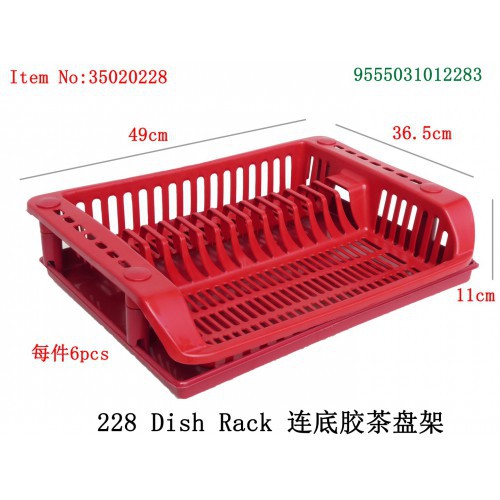 Ready Stock Dish Rack Rak Pinggan Plastik