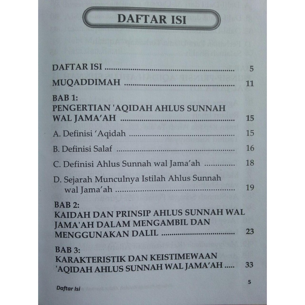 Prinsip Prinsip Aqidah Ahlus Sunnah Wal Jamaah Yazid Bin Abdul Qadir Jawas Pustaka At Taqwa Aa Shopee Malaysia