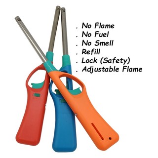 Kitchen Gas Lighter With Adjustable Flame & Refillable Gas / Pemetik ...