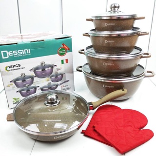 Set Dessini 12 pcs Viral Pre Order Periuk Dessini Viral Set Dessini 12 pcs Viral Pre Order Periuk Dessini Viral
