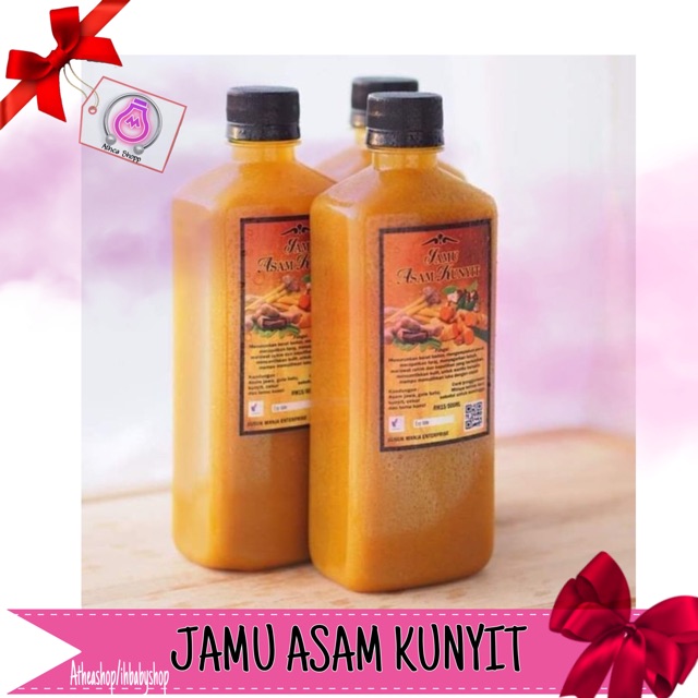 Jamu Asam Kunyit Ibu Bersalin 500ml Ready Stock Shopee Malaysia