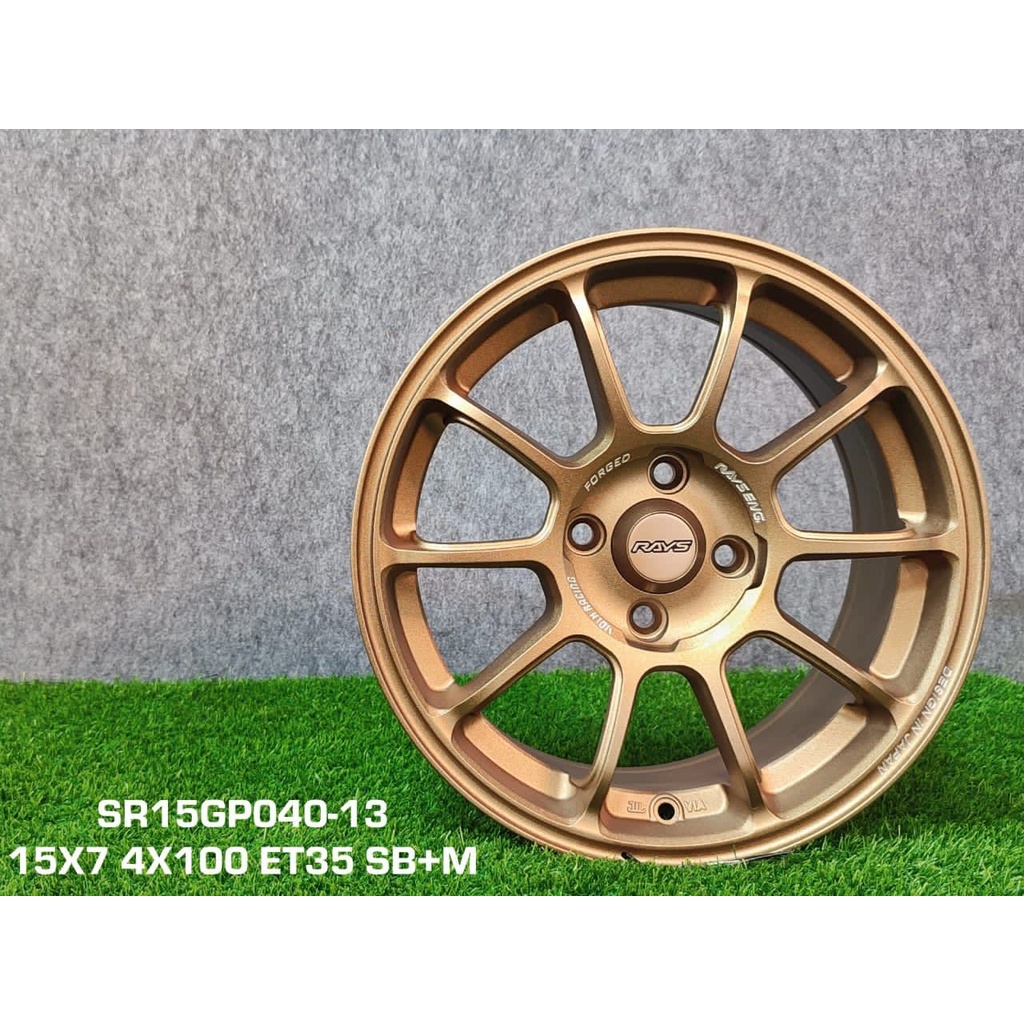 [PreOrder] 15 Inch New Sport Rim RAYS ZE40 Mr Wheel Myvi Bezza Saga
