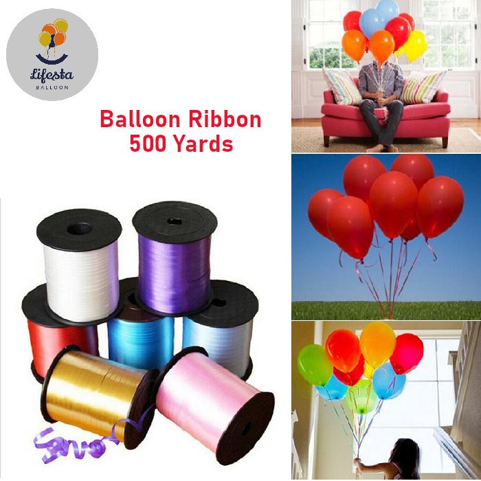 500 Yards Balloons Ribbons For Wedding Party Decor Gift Wrap Handmade