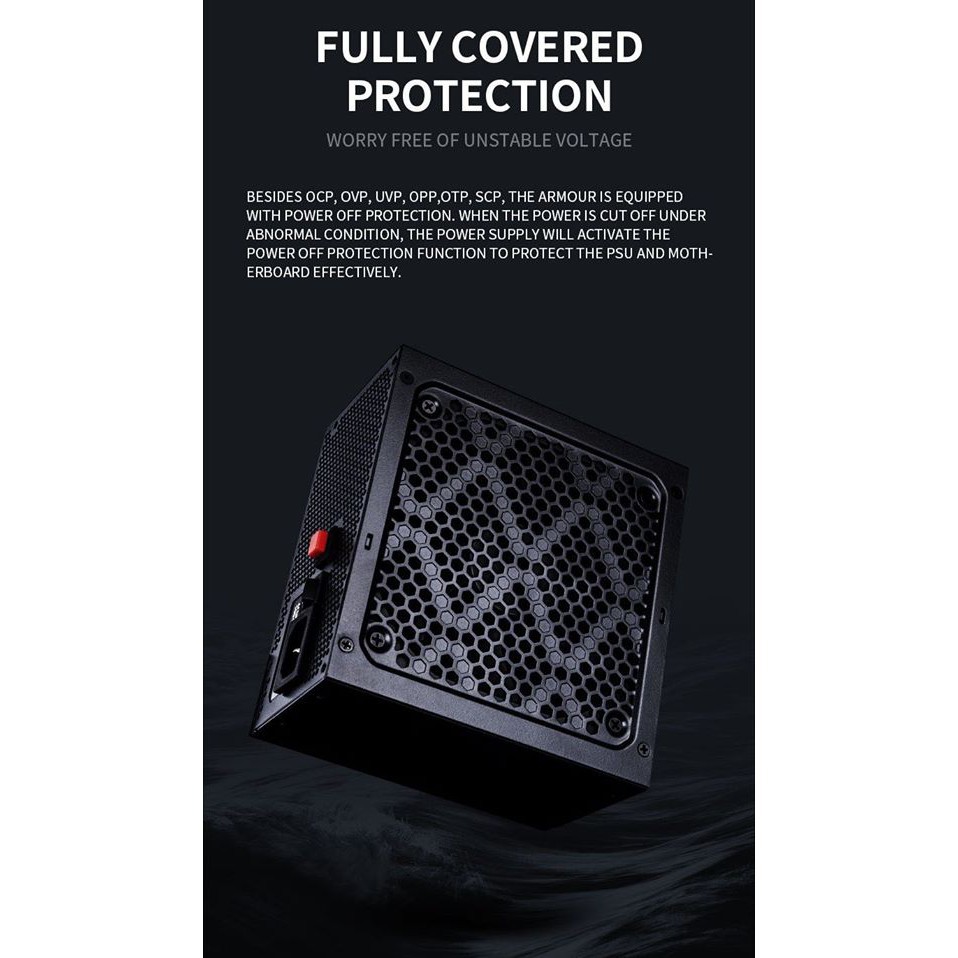 1st Player Armour PS-750AR AR7.5 | Non Modular Power Supply PSU with ...