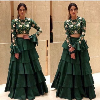 indian dress top and skirt