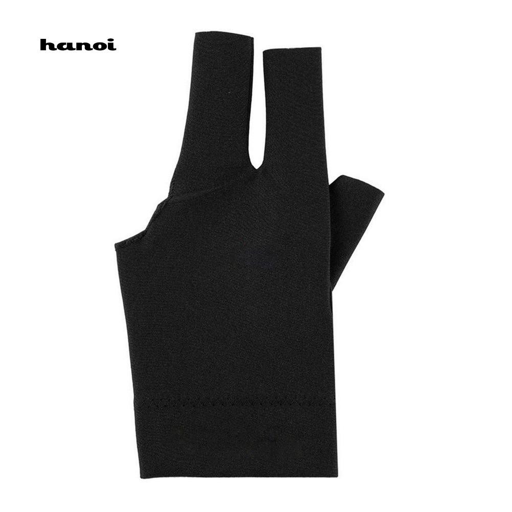 Build Hardware HN1Pc Billiard Elastic Anti-slip Snooker Cue Pool Shooters Three Fingers Gloves Tool Heavy - Image 4