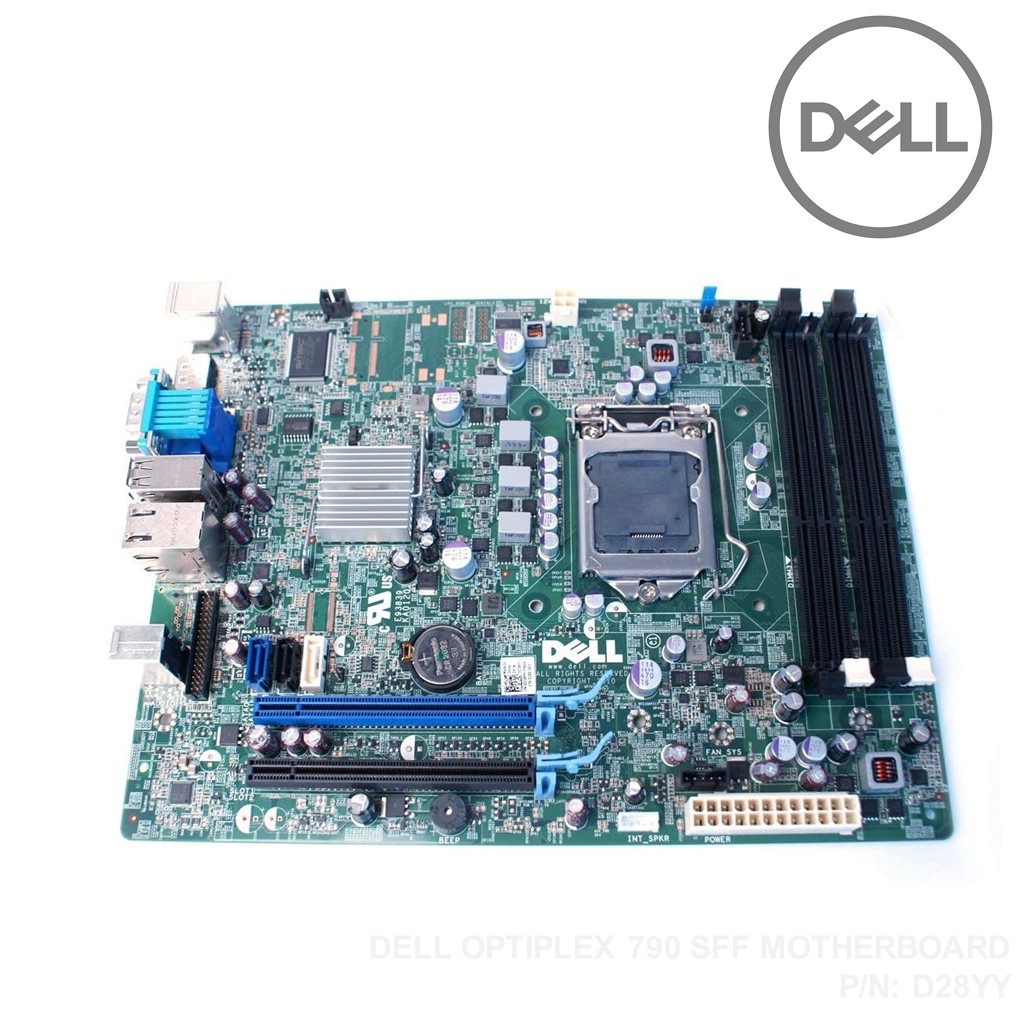 Dell Optiplex 790 Sff Motherboard P N D28yy Shopee Malaysia