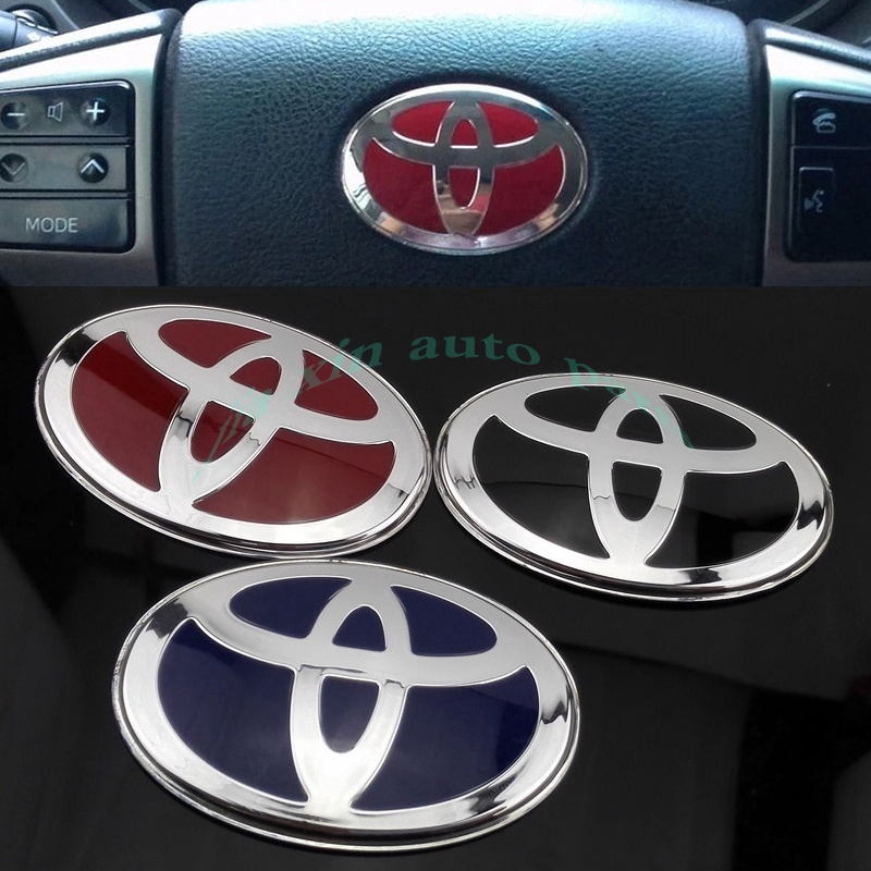 Car Steering Wheel Emblem Badge Sticker For Toyota Camry Levin