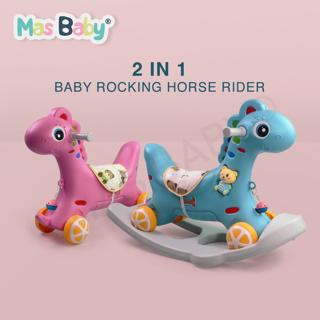 2 in 1 rocking horse