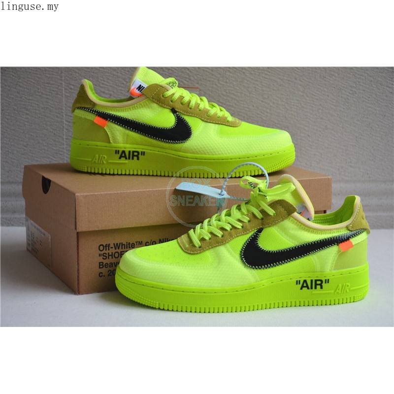 nike off white air force 1 low volt