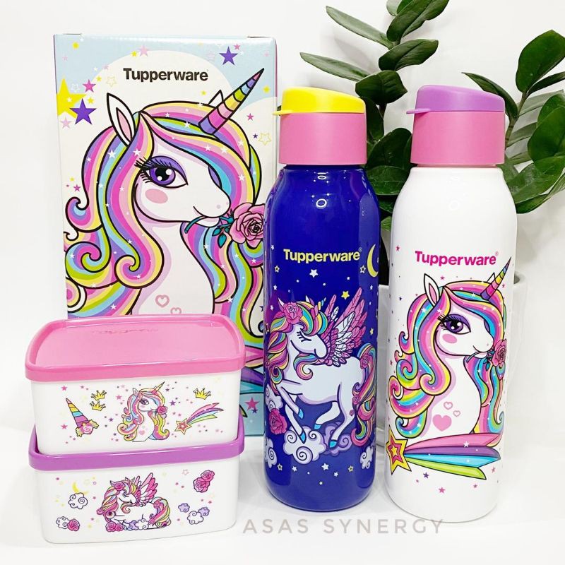 Tupperware Unicorn Collection set