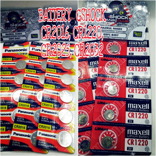 G Shock Battery Replacement Price 1 Pcs Shopee Malaysia