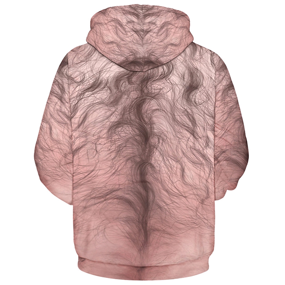 kangaroo pocket human body hoodie