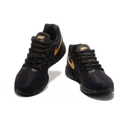 nike pegasus black gold