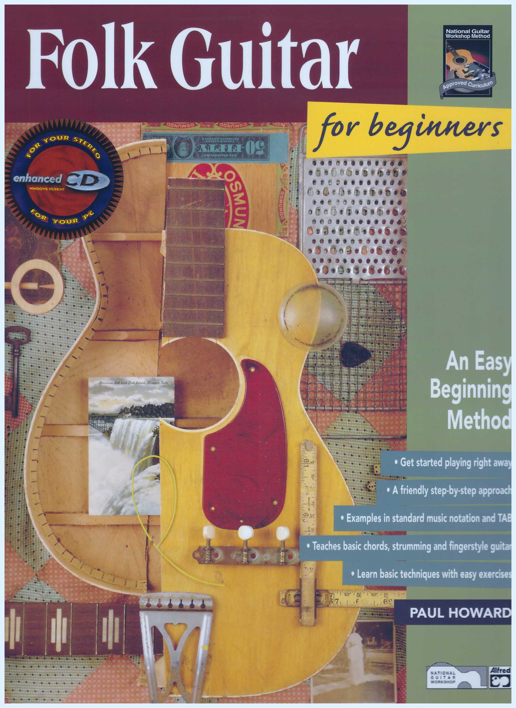 Folk Guitar For Beginners / Folk Guitar / Gitar Book / Folk Gitar / Self Learning Book / Music Book