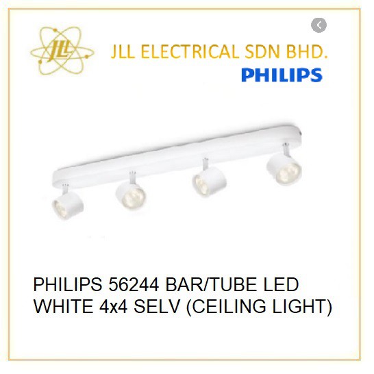Philips 56244 Bar Tube Led White 4x4 Selv Ceiling Light Shopee Malaysia