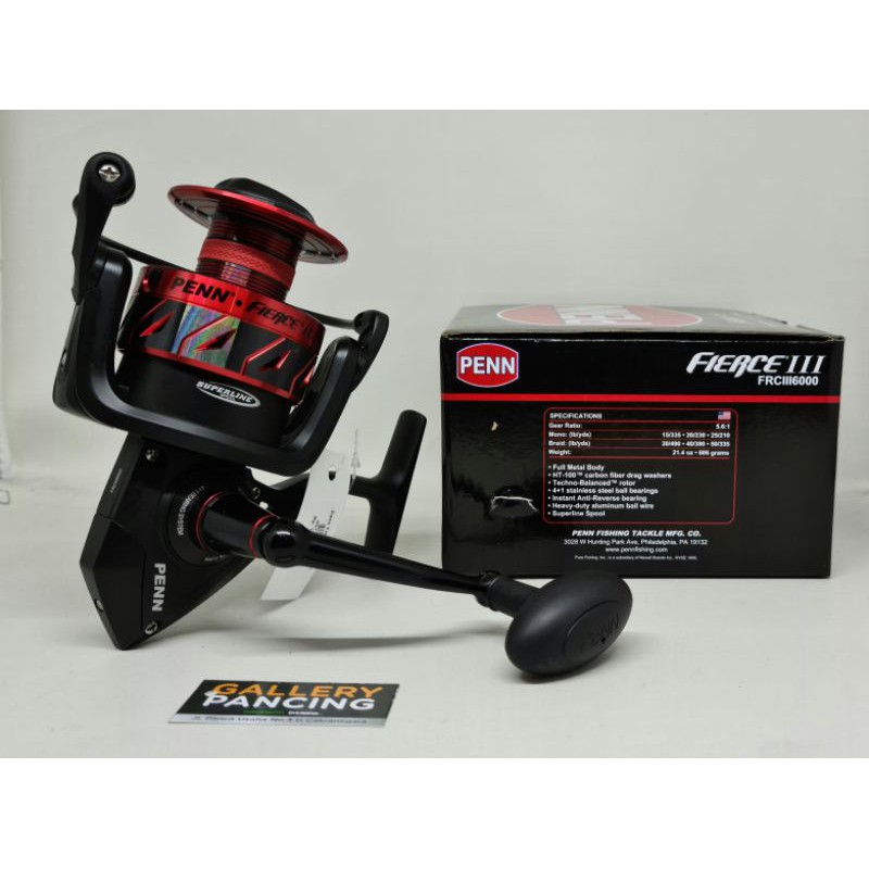 penn fierce 3 6000