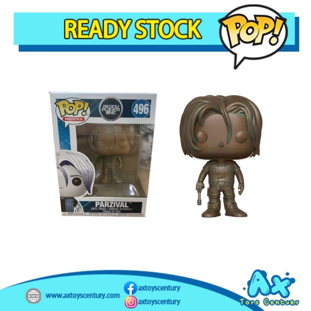 Funko Pop! Movies: Ready Player One - Parzival Antique Version #496 100% Genuine
