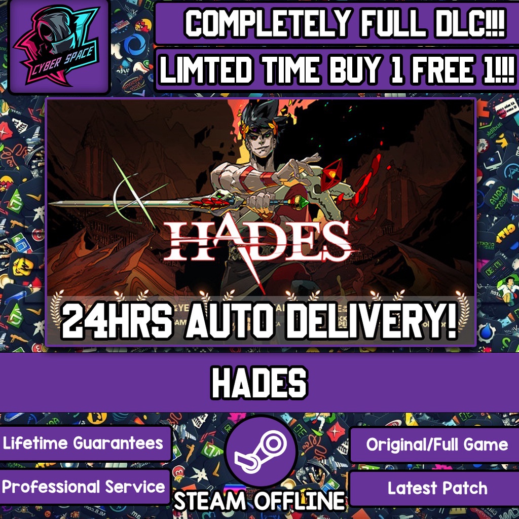 Hades [Auto Delivery] [Steam Offline] (Full DLC) Cyber Space PC Game |  Shopee Malaysia