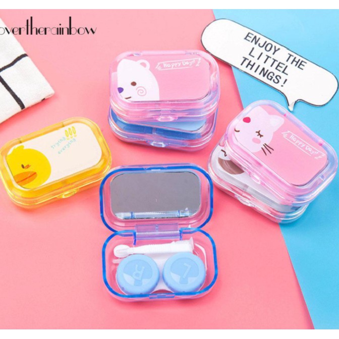 Buy Lens Case Container Travel Kit Set Storage Holder Random Colour Seetracker Malaysia